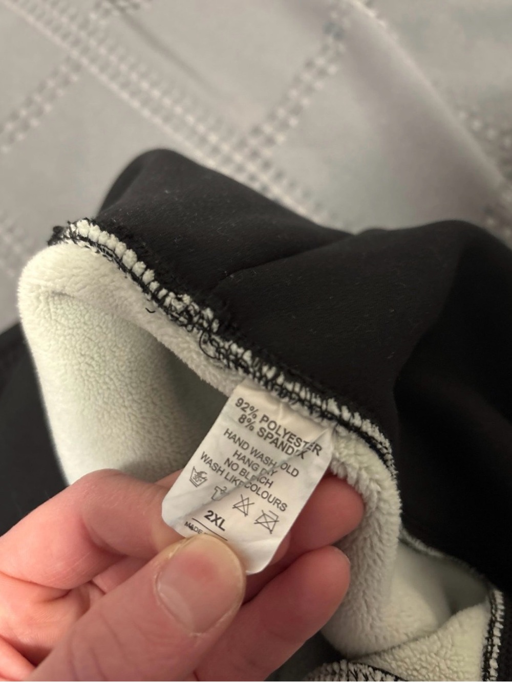 Thick warm fleeced leggings - Picture 3 of 3